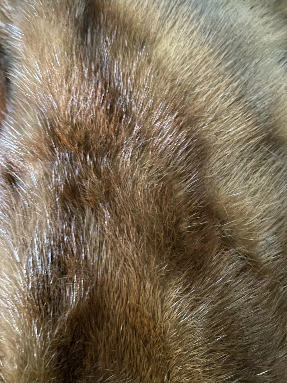 J & J Weiss Fur Co Cleveland Brown Fur Stole - Luxurious Women’s Accessory